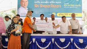 প্রধানমন্ত্রীর ঈদ উপহার পেল কুসিকের ৮৩২ পরিচ্ছন্নতাকর্মী