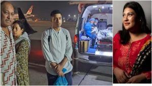 ভারতে নেয়া হলো কারিনাকে, সঙ্গে যেতে পারেননি বাবা কায়সার হামিদ