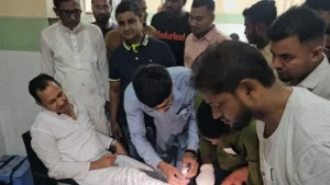 সুনামগঞ্জে জমি নিয়ে বিরোধে দুই পক্ষের সংঘর্ষ, এমপিসহ আহত অর্ধশতাধিক