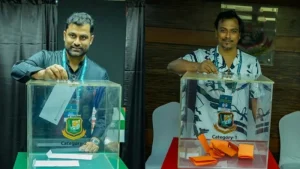 বিসিবি নির্বাচনে ভোট দিলেন তামিম-রুবেলরা, সন্ধ্যায় ফল প্রকাশ